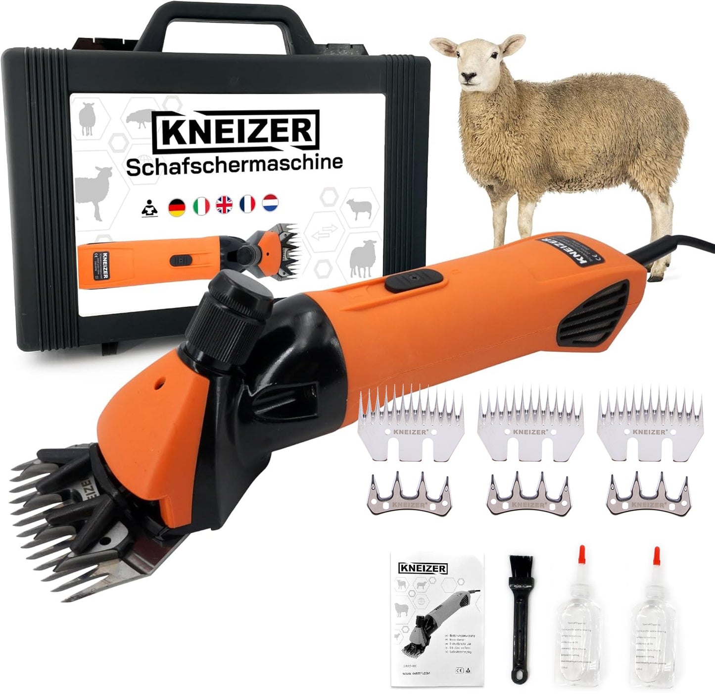 KNEIZER SCHAFE-SCHERMASCHINE VORTEILSSET