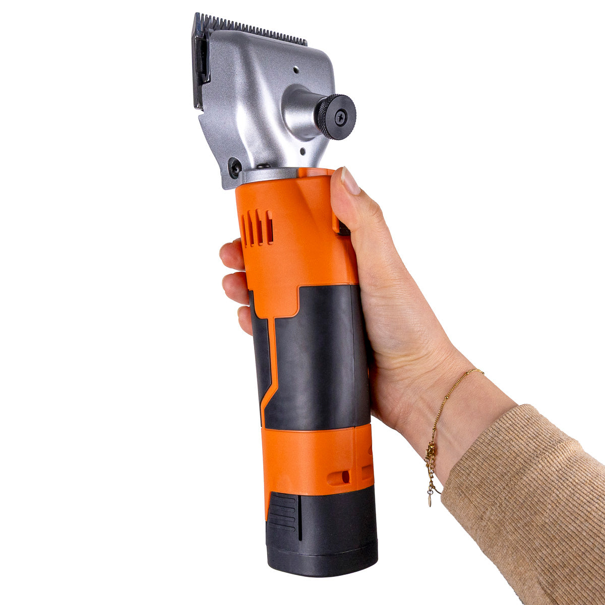 Kneizer CordlessPro Horse Kabellose Schermaschine für Pferde – 2 Akkus und 2 Messersätze